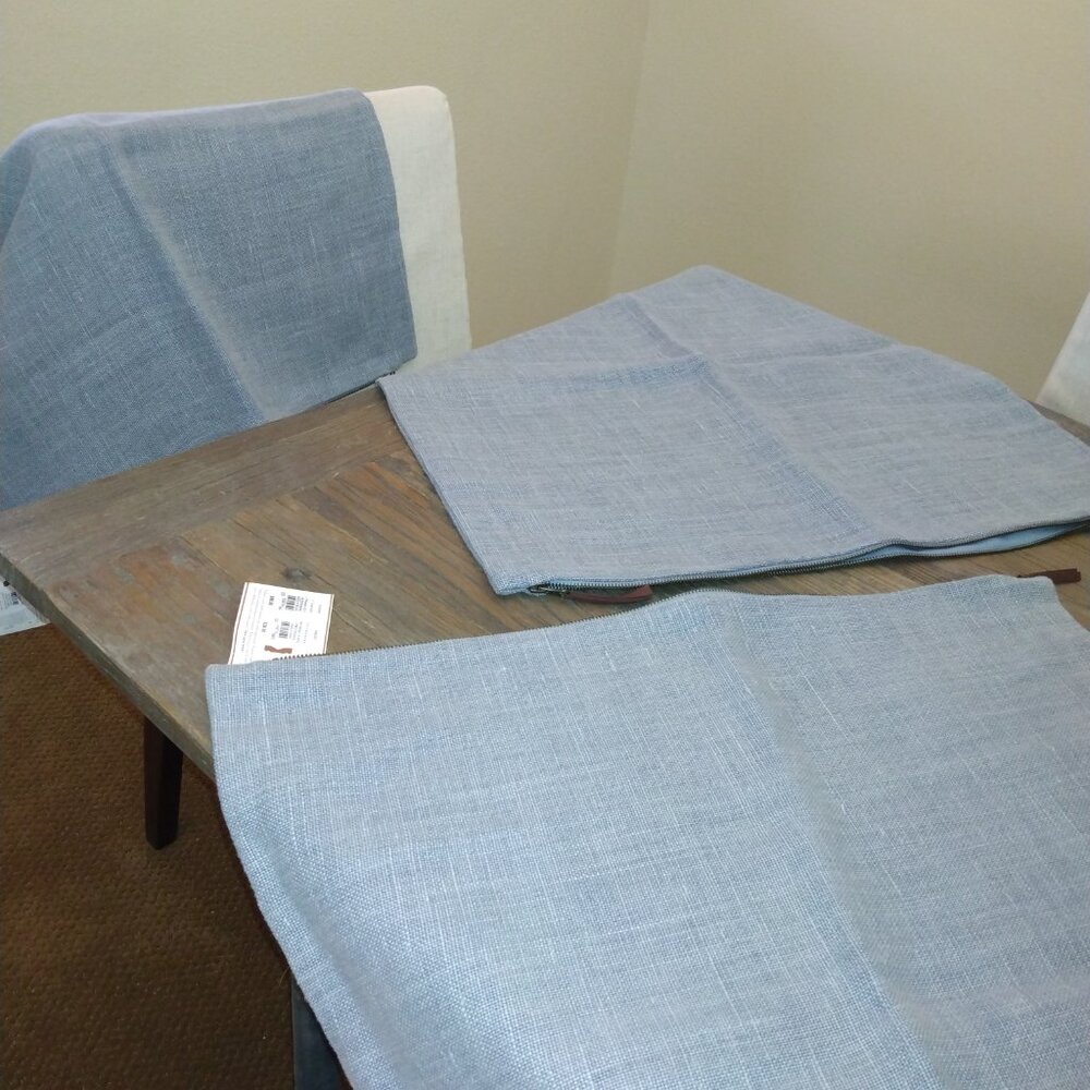 Pottery Barn LInen pillow covers (3)   All for listed price.